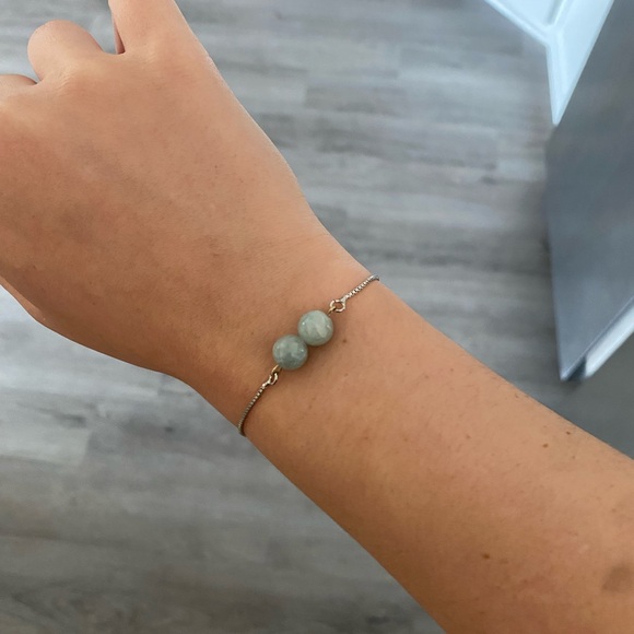 Amazonite bracelet - Picture 6 of 7